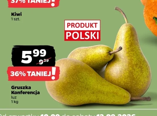 Gruszki Konferencja promocja w Netto