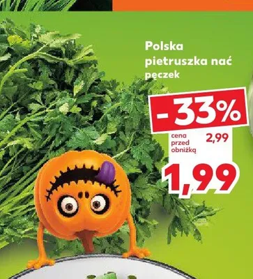 Pietruszka nać polska promocja w Kaufland