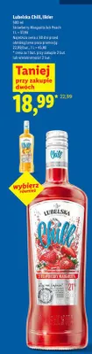 Likier Lubelska Chill Strawberry Margarita promocja w Lidl