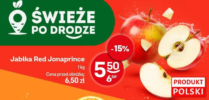 Jabłka Red Jonaprince promocja w Żabka