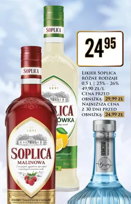 Likier Soplica malinowa promocja w Dino