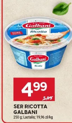 Ser ricotta promocja w Stokrotka