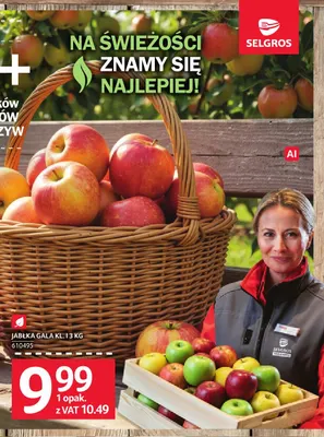 Jabłka Gala promocja w Selgros