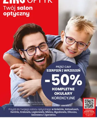 Kompletne okulary korekcyjne promocja w Ziko Dermo