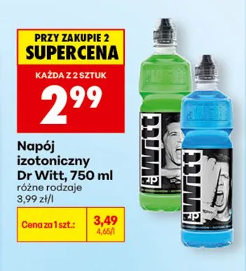 Napój izotoniczny promocja w Biedronka