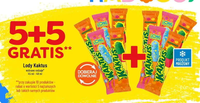 Lody Kaktus promocja w POLOmarket