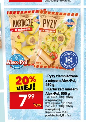 Kartacze z mięsem Alex-Pol promocja w Twój Market