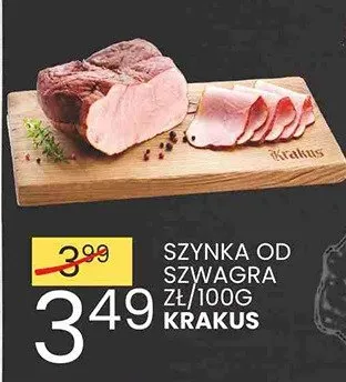 Szynka od szwagra promocja w Wafelek