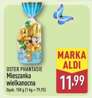 Mieszanka wielkanocna promocja w Aldi