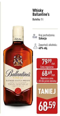 Whisky promocja w Aldi