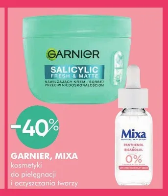 Kosmetyki do pielęgnacji i oczyszczania twarzy Mixa promocja w Super-Pharm