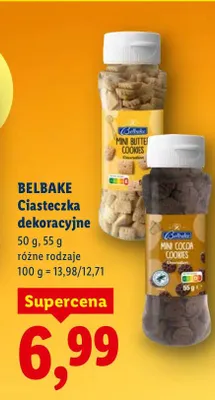 Ciasteczka dekoracyjne, różne rodzaje promocja w Lidl