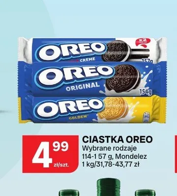 Ciastka Oreo Double Creme promocja w Chorten