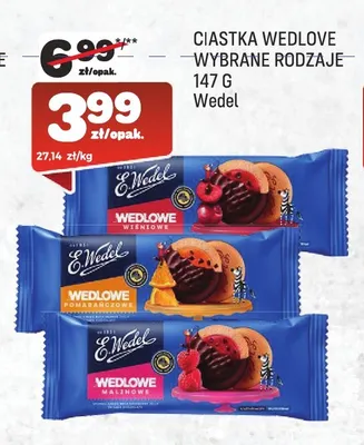 Ciastka Wedlove E.Wedel promocja w Społem Praga