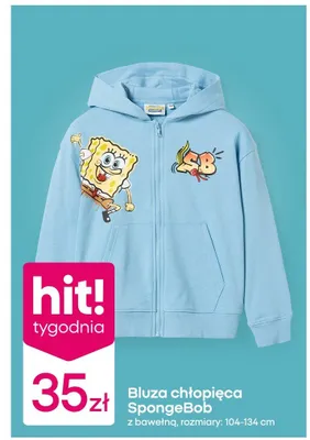 Bluza chłopięca z bawełną promocja w Pepco