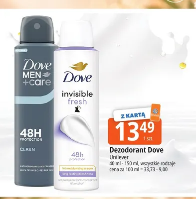 Dezodorant Dove promocja w Leclerc