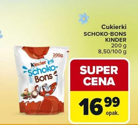 Cukierki Schoko-Bons promocja w Carrefour
