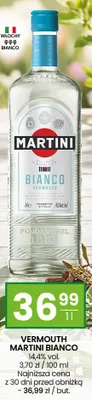 Vermouth Martini Bianco promocja w Twój Market