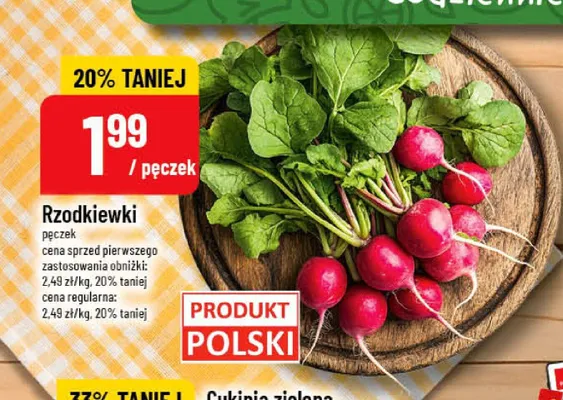 Rzodkiewki promocja w POLOmarket