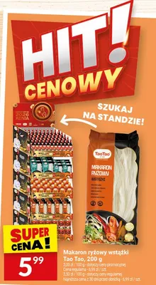 Makaron ryżowy wstążki tajski promocja w Twój Market