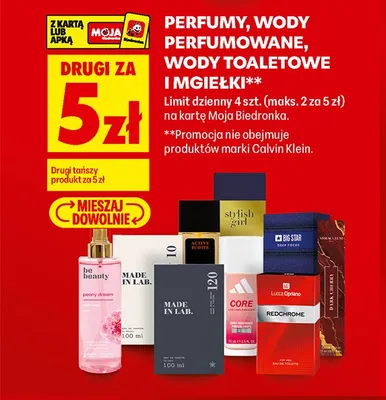 Woda toaletowa Active Bodies promocja w Biedronka