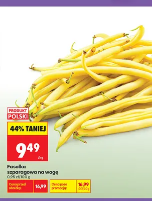 Fasolka szparagowa promocja w Biedronka