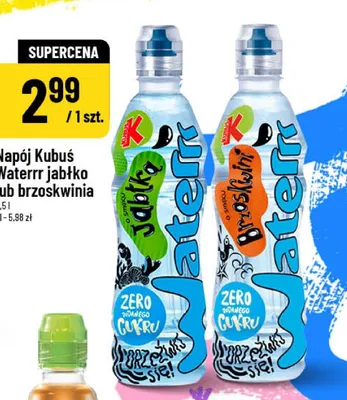 Napój Kubuś Waterrr promocja w POLOmarket