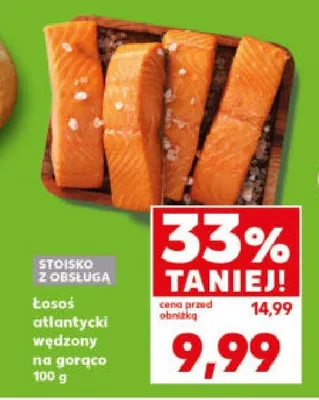 Łosoś atlantycki promocja w Kaufland