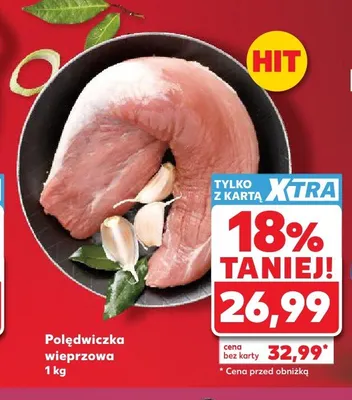 Polędwiczka wieprzowa promocja w Kaufland