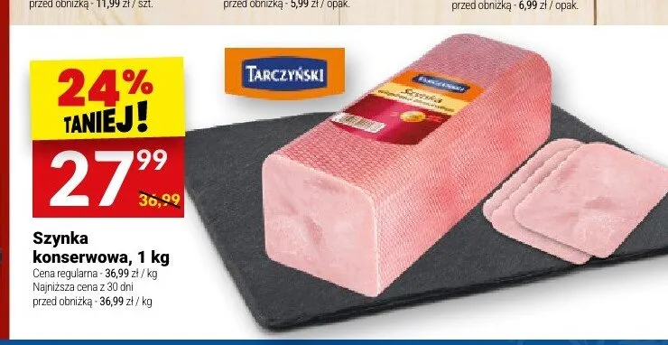 Szynka konserwowa Tarczyński promocja w Twój Market