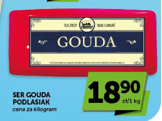 Ser Gouda Podlasiak promocja w Groszek