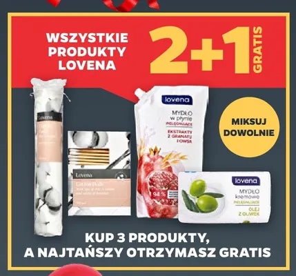 Mydło w płynie Lovena ekstrakty z granatu i owsa promocja w Netto