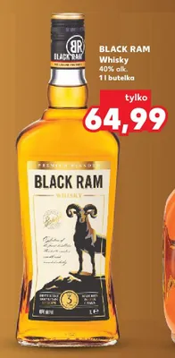 Whisky 40% alk. promocja w Kaufland