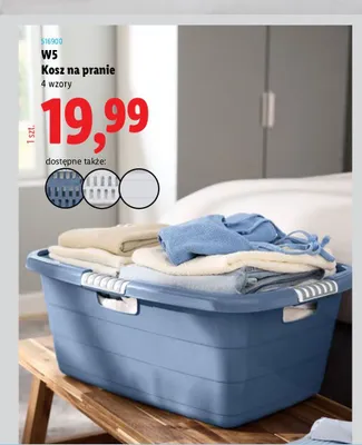 Kosz na pranie W5 promocja w Lidl