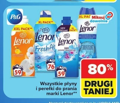 Płyn do płukania Lenor Fresh Air promocja w Carrefour