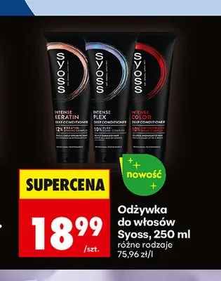 Odżywka do włosów Syoss promocja w Biedronka