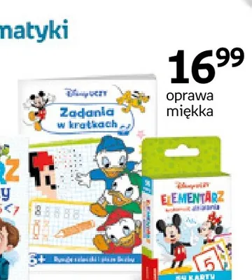Książka Disney Uczy Zadania w kratkach promocja w Empik