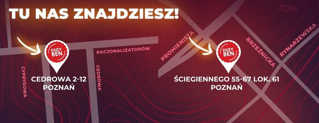 Gazetka alkoholowa Poznań - Cedrowa 2-12, Ściegiennego 55-67 lok. 61, strona 0 promocja w Duży Ben