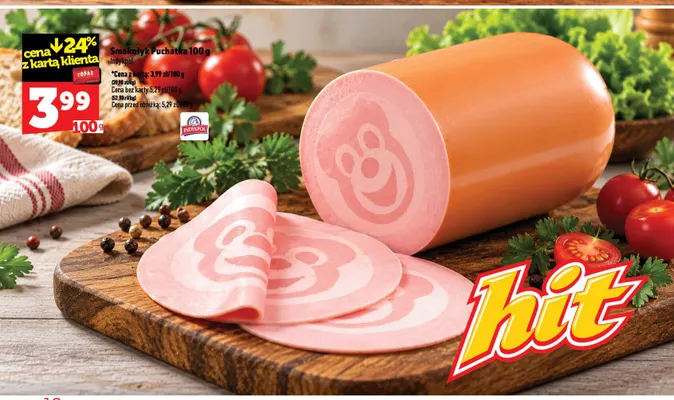 Smakołyk Puchatka Indykpol promocja w TOPAZ