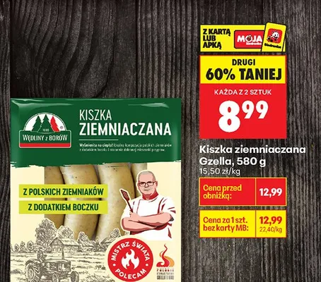 Kiszka ziemniaczana promocja w Biedronka