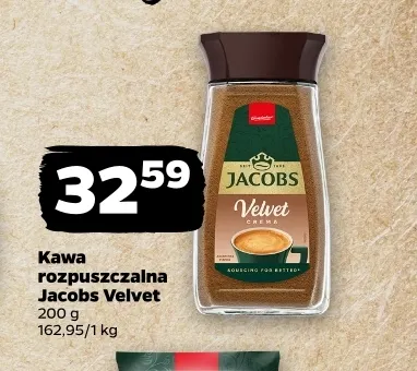 Kawa rozpuszczalna Jacobs Velvet promocja w Netto