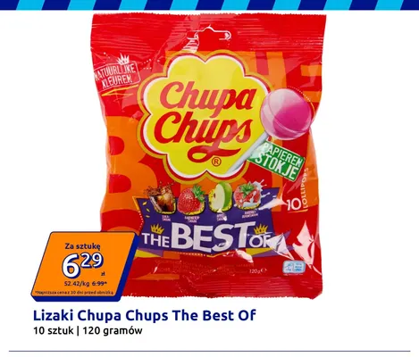 Lizaki Chupa Chups The Best Of promocja w Action