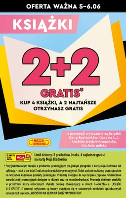 Książki promocja w Biedronka