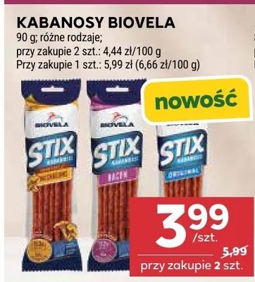 Kabanosy różne rodzaje promocja w Stokrotka
