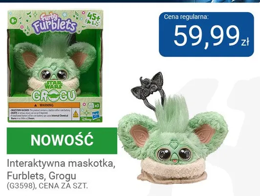 Interaktywna maskotka Furblets Grogu promocja w Smyk