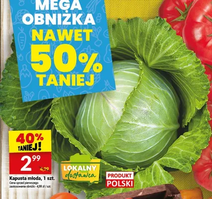 Kapusta młoda polska promocja w Twój Market