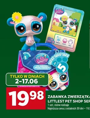 Zabawka zwierzątka Littlest Pet Shop Seria 5 promocja w Stokrotka
