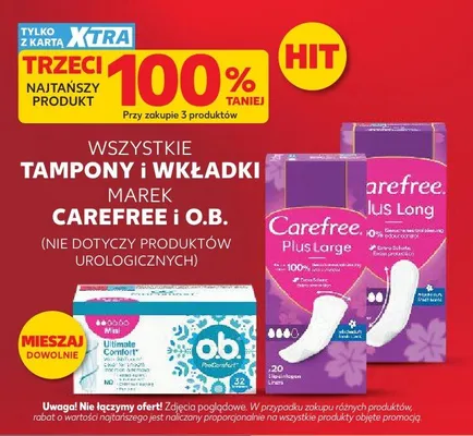 Tampony o.b. ProComfort Mini promocja w Kaufland