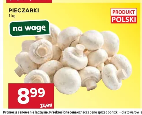 Pieczarki promocja w Stokrotka