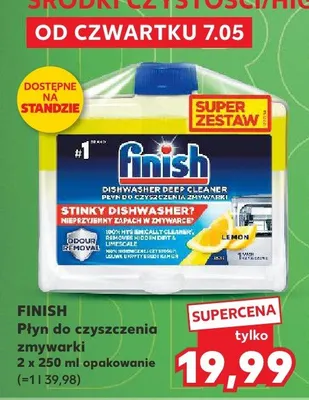 Płyn do czyszczenia zmywarki Finish promocja w Kaufland